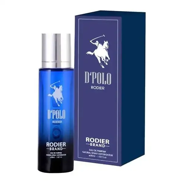عطر جیبی مردانه رودیر برند مدل D Polo حجم 30 میلی لیتر