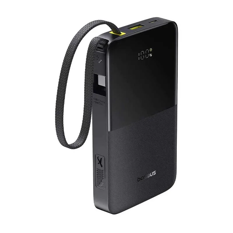 پاوربانک 22 وات بیسوس مدل EnerFill FC51 Bipow2 Pro ظرفیت 10000 میلی‌آمپرساعت