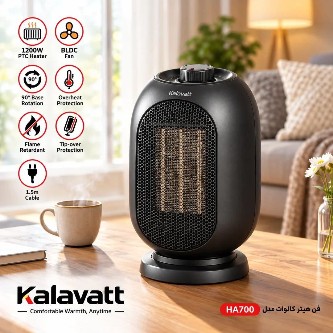 فن هیتر کالوات مدل HA700