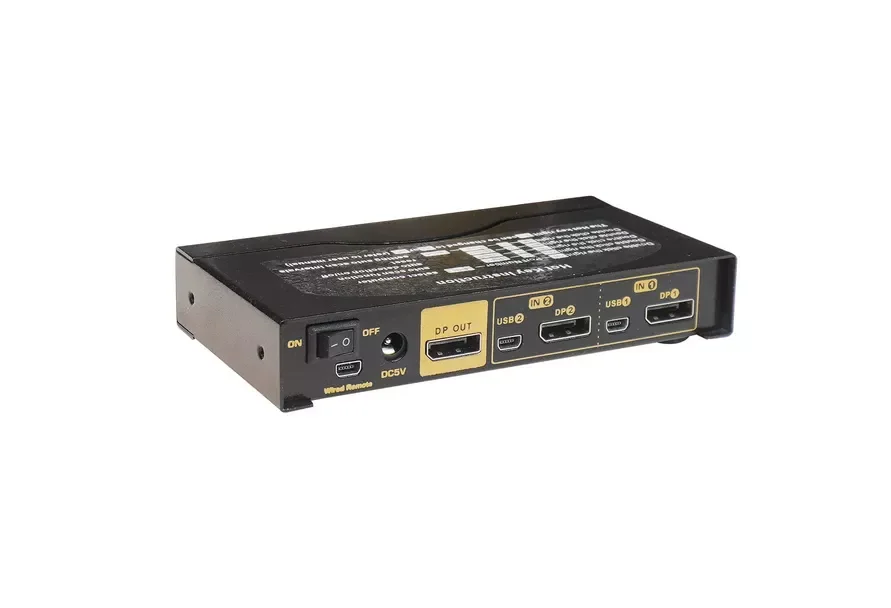 کی وی ام سوییچ 2 پورت DisplayPort کی نت پلاس KP-D622